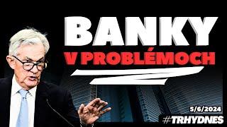 AMERICKÉ BANKY V PROBLÉMOCH ️ STRAŠIAK V SKRINI? #TRHYDNES