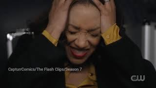 Iris found out Cecile is not Real Scene  The Flash 7x13