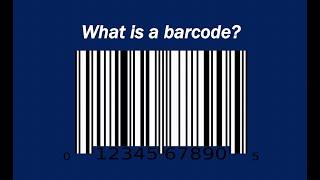 What is a barcode?