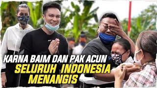Seluruh Indonesia Menangis Karna Baim Sama Pak Acun