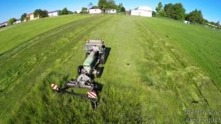 Grassilage  BB-Umwelttechnik  Mähen  Schwadern  Laden  Festfahren  Deutz  GoProPhantom