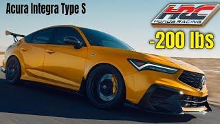 Acura Integra Type S HRC Prototype 200 Pounds Lighter