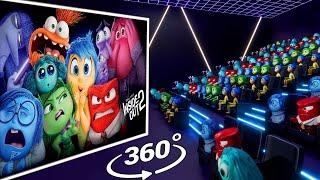 INSIDE OUT 2 All Movie Clips  360° - CINEMA HALL  4K VR 360 Video