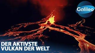 Leben am aktivsten Vulkan der Welt Warum geht der Lava-Mann dieses Risiko ein?