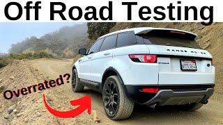 Offroad Testing My 2013 Range Rover Evoque  Can A Land Rover Really Go Offroad?