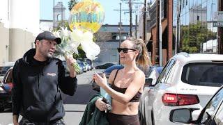 Olivia Wilde Declines Early Birthday Flowers After Gym Session