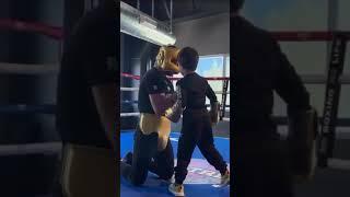 CANELO ALVAREZ TEACHING HIS SON BOXING 