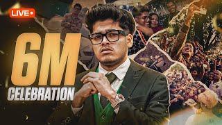 6 MILLION CELEBRATION Thank You for all your support on this Journey  BGMI