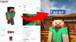 how to hand snipe OGRare minecraft names in 2 minutes