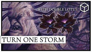 Broken Turn 1 Storm Deck  Vintage Cube Supreme Draft #5