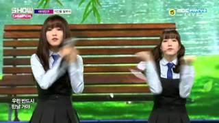 20160302 GFRIEND 여자친구 _ 시간을 달려서 Rough MBC Show Champion Live HD