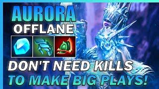 You dont need kills to make BIG PLAYS on AURORA - Predecessor Offlane Gameplay