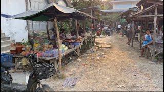 Countryside Market in Cambodia