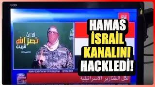 Ebu Ubeyde İsrail Televizyonlarında Belirdi Hamas İsrailin TV Kanalını Hackledi