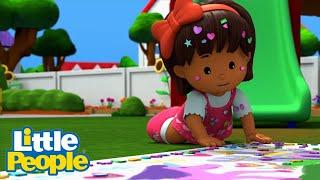 Fisher Price Little People Mia Made A MESS  Super Compilation  Kids Movie