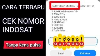 Cara Mudah Cek Nomor Indosat Sendiri