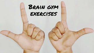 Brain gym  simple brain boosting exercises  brain exercises easy  7 ultimate brain  gym exercises