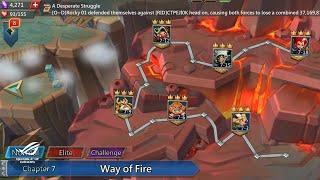 Chapter 7 Way of Fire Normal - Lords Mobile