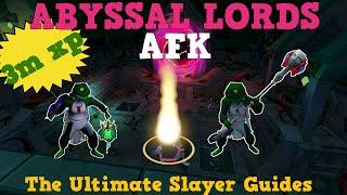 Fully AFK Abyssal Lords - 330kph  Runescape 3 Slayer Guide