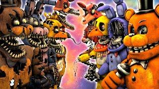 SFM FNaF Nightmare VR vs Withered