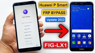 Huawei P Smart FRP Bypass New Method 2022  Huawei P Smart FIG LX1 Google Lock Bypass Without Pc 