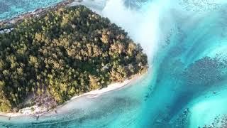 Moorea 4K drone footage in 329 aspect ratio