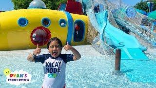 Family Fun Day at the waterpark for kids with Ryans Family Review