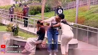 Indonesian Hand kiss  Prank