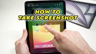 iPad Air 6 How to Take a Screen Shot 4 ways