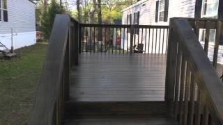 How to and tips on staining your deck with Behr semi-transparent deck stain slate review