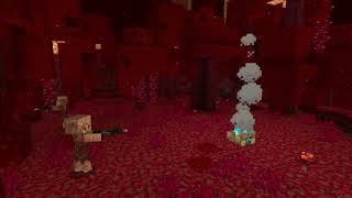 Minecraft Crimson Forest Ambience wnether music 10 Hours