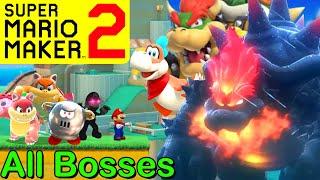 Mario Maker 2 - ALL BOWSERS FURY BOSSES Super Mario Maker 2 Boss BattlesBoss Ideas