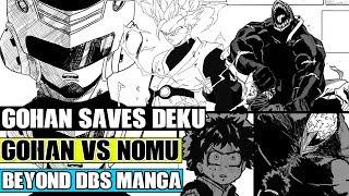 Beyond Dragon Ball Super Gohan Saves Deku Gohan Vs Nomu My Hero Academia Vs Dragon Ball Crossover