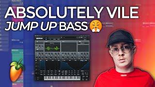 Jump Up DNB Tutorial - How to make Grotty Drum & Bass in FL Studio with Serum Free Preset Download