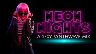 Music for Sex  Neon Nights - One hour of sexy chill retro synthwave grooves