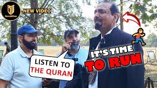 Qadiani Runs From The Quran  Imran  Abbas  Speakers Corner