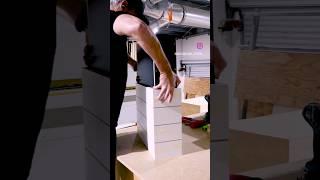 Dry assembly fit check of drawer shadow box inside drawer box. #drawers #workshop #fit