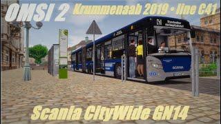 OMSI 2 • Krummenaab 2019 line C41 • Scania CityWide GN14