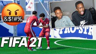LORENZO GETS ANGRY FIFA 21 VOLTA FOOTBALL MTG GAMING