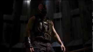 The Dark Knight Rises- Batman vs. Bane Mano-A-Mano Full Fight