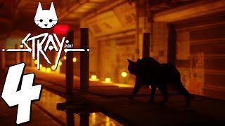 Stray Gameplay Walkthrough - Part 4 The Sewers Have Eyes