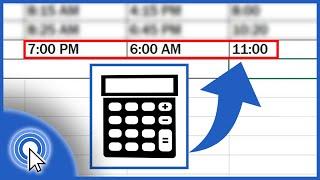 How to Calculate Hours Worked in Excel Midnight Span