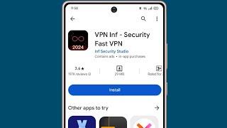 Vpn Inf App Kaise Use Kare  How To Use Vpn Inf App  Vpn Inf - Security Fast Vpn App