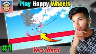  First Time Playing Happy Wheels  Happy Wheels Android Gameplay