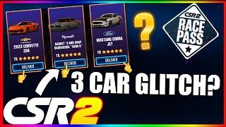 WILL I WIN 3 FREE CARS WITH RACE PASS GLITCH? CSR 2 Racing