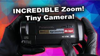 Finding a decent Camcorder in 2023?  Panasonic HC-V785  Unboxing Testing & Review