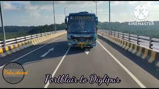 Portblair to Diglipur ATR Route #tourist place #vedai anand