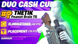 140TH IN THE DUO CASH CUP BEST AIM   thetik