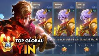 REKOMENDASI EMBLEM DAN BUILD YIN TERSAKIT & TERKUAT DI META SEKARANG Solo Rank Auto Win  MLBB