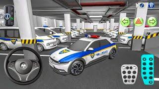 All Police Officer Cars Parking to The Parking Building - 3D Driving Class 2024 - Android Game-Game